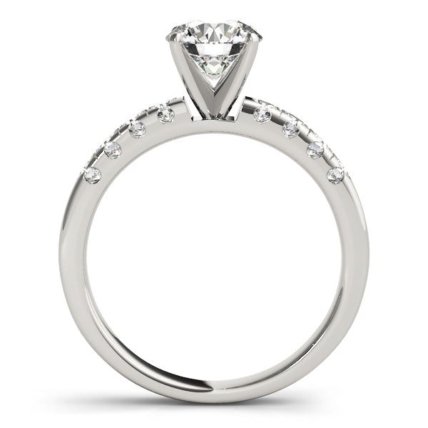 ENGAGEMENT RINGS SINGLE ROW PRONG SET