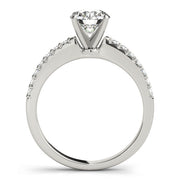 ENGAGEMENT RINGS SINGLE ROW PRONG SET