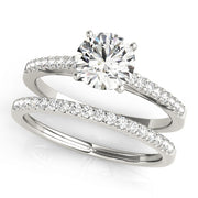 ENGAGEMENT RINGS SINGLE ROW PRONG SET