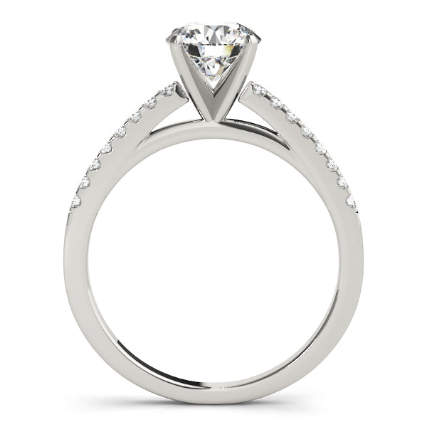 ENGAGEMENT RINGS SINGLE ROW PRONG SET