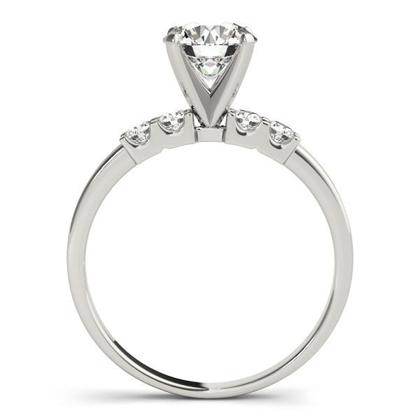 ENGAGEMENT RINGS SINGLE ROW PRONG SET