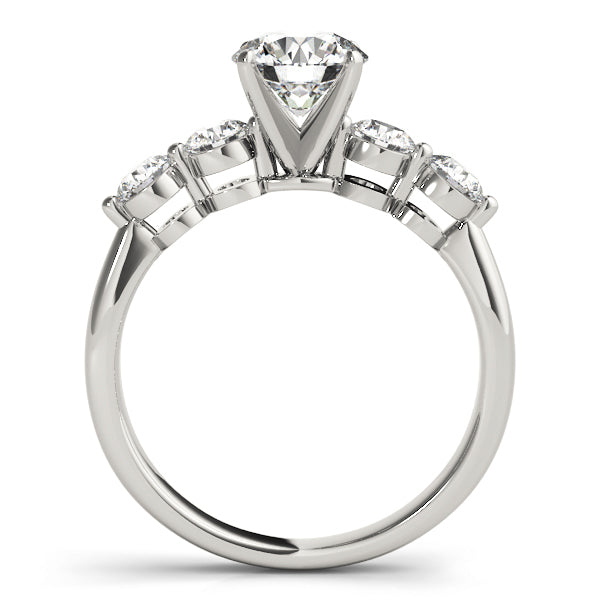 ENGAGEMENT RINGS SINGLE ROW PRONG SET