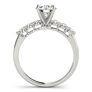 ENGAGEMENT RINGS SINGLE ROW PRONG SET