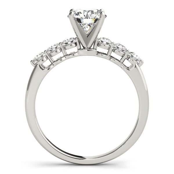 ENGAGEMENT RINGS SINGLE ROW PRONG SET