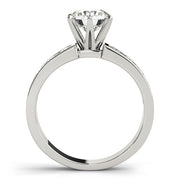 ENGAGEMENT RINGS SINGLE ROW CHANNEL SET