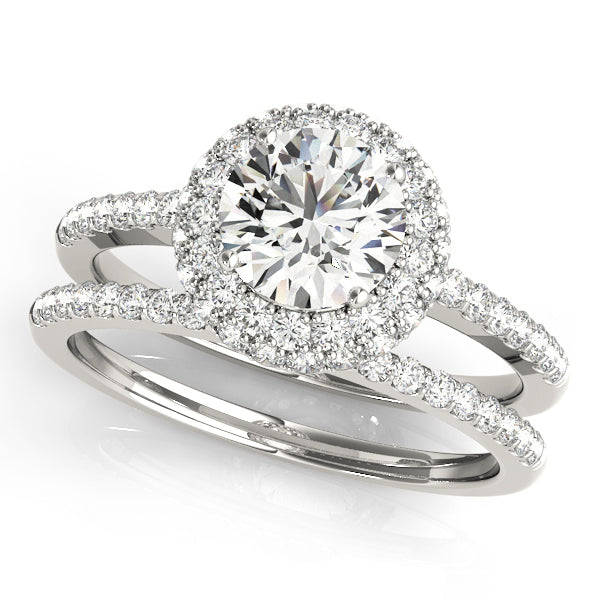 ENGAGEMENT RINGS HALO ROUND