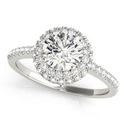 ENGAGEMENT RINGS HALO ROUND