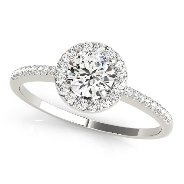 ENGAGEMENT RINGS HALO ROUND