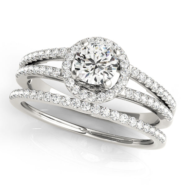 ENGAGEMENT RINGS HALO ROUND