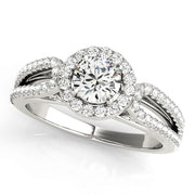 ENGAGEMENT RINGS HALO ROUND