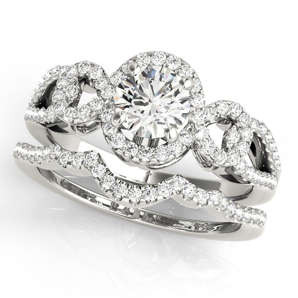 ENGAGEMENT RINGS HALO ROUND