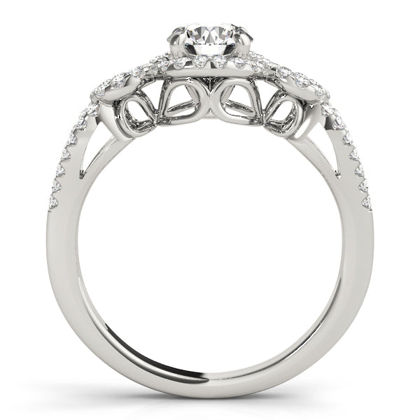 ENGAGEMENT RINGS HALO ROUND