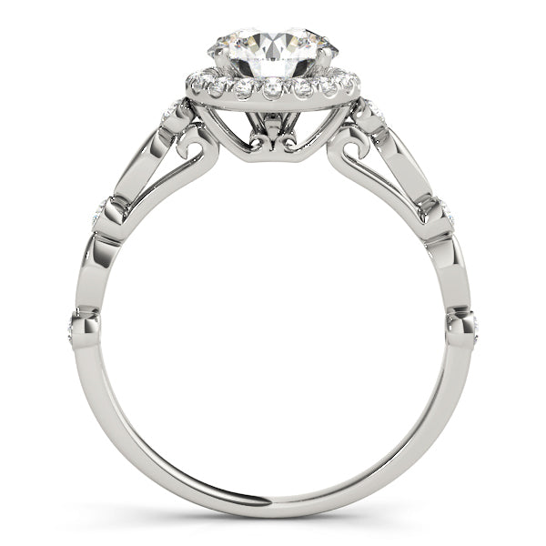 ENGAGEMENT RINGS HALO ROUND