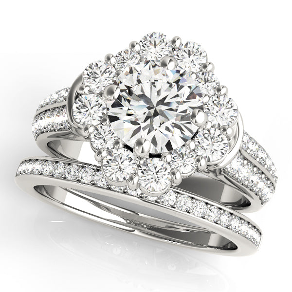 ENGAGEMENT RINGS HALO ROUND