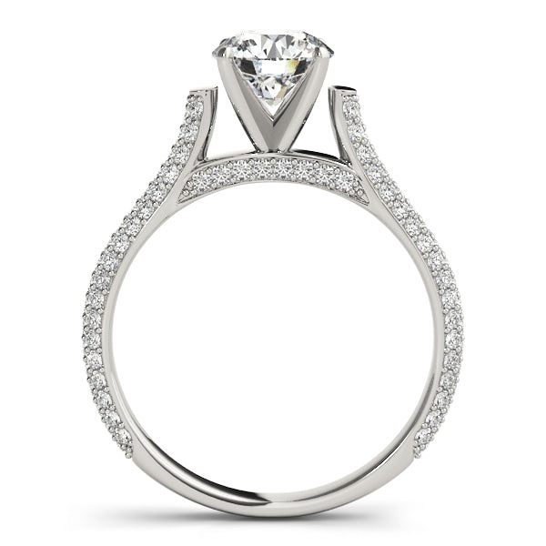 ENGAGEMENT RINGS SINGLE ROW PRONG SET