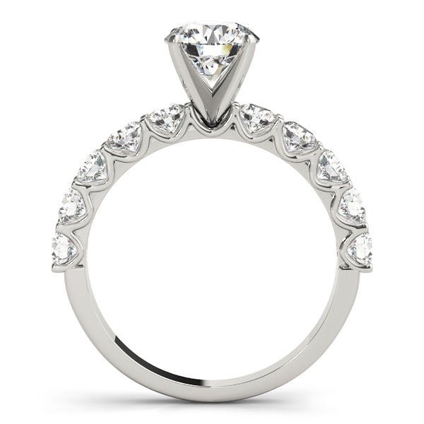 ENGAGEMENT RINGS SINGLE ROW PRONG SET