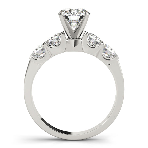 ENGAGEMENT RINGS SINGLE ROW PRONG SET