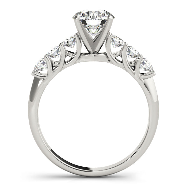 ENGAGEMENT RINGS SINGLE ROW PRONG SET