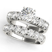 ENGAGEMENT RINGS SINGLE ROW PRONG SET