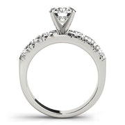 ENGAGEMENT RINGS SINGLE ROW PRONG SET