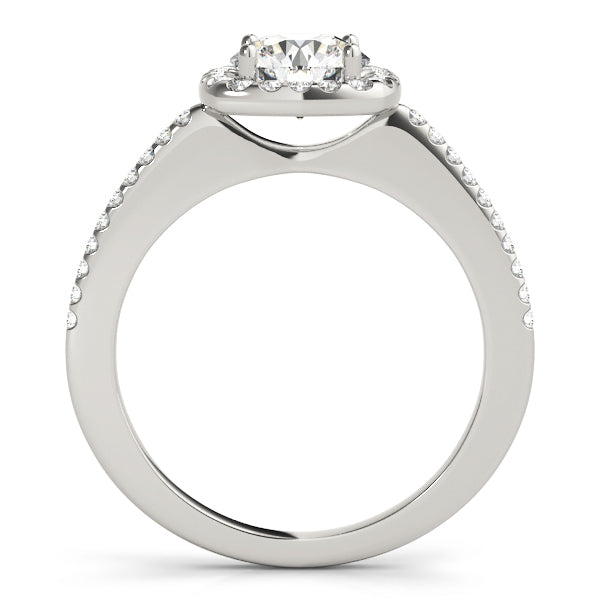 ENGAGEMENT RINGS HALO ROUND **50551