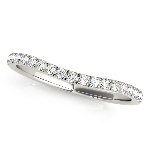 WEDDING BANDS CURVED BANDS