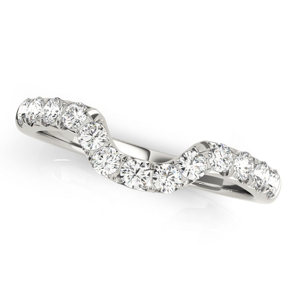 WEDDING BANDS CURVED BANDS