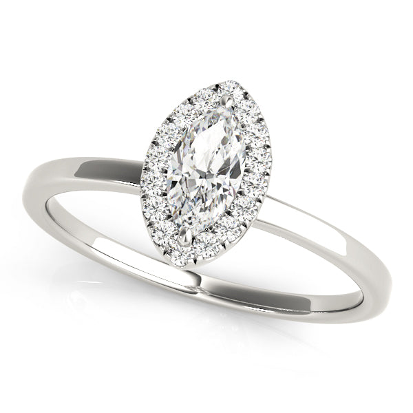 ENGAGEMENT RINGS HALO MARQUISE