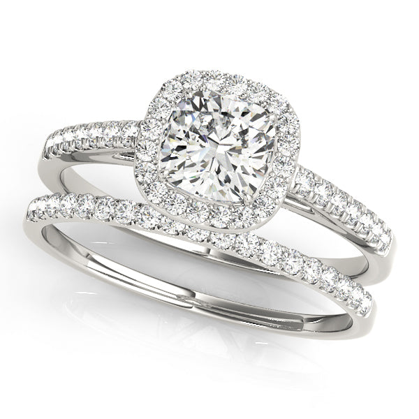 ENGAGEMENT RINGS HALO SQUARE & CUSHION