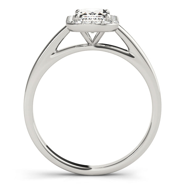 ENGAGEMENT RINGS HALO EMERALD