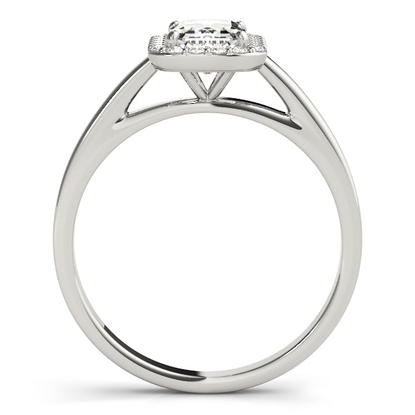 ENGAGEMENT RINGS HALO EMERALD