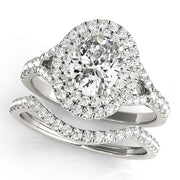 OV HALO ENGAGEMENT RING
