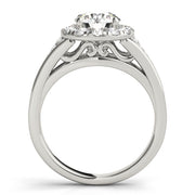 RD HALO ENGAGEMENT RING