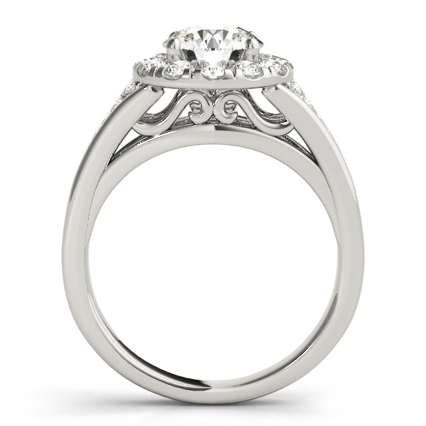 RD HALO ENGAGEMENT RING