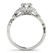 RD HALO ENGAGEMENT RING