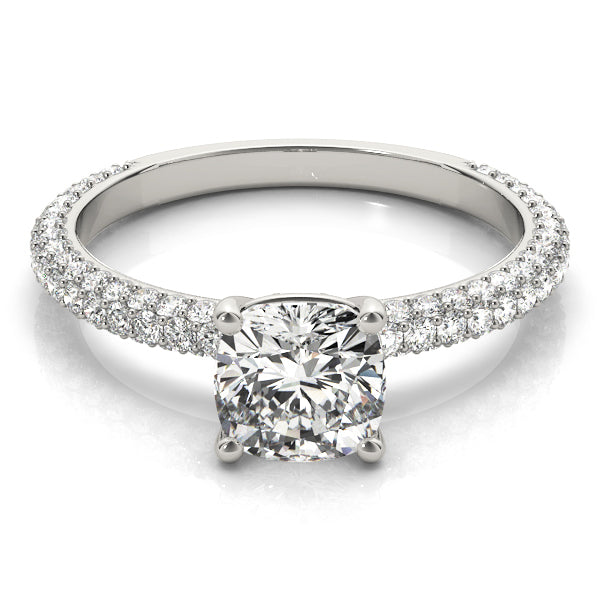 PAVE ENGAGEMENT RING