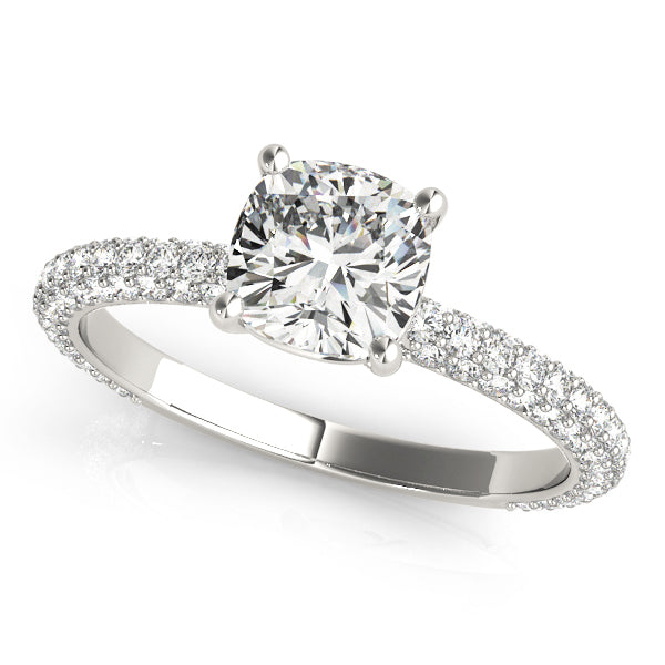 PAVE ENGAGEMENT RING