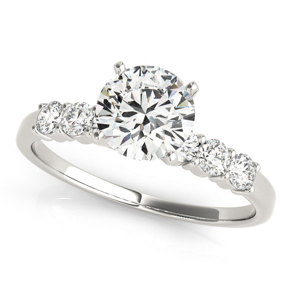 SINGLE ROW ENGAGEMENT RING