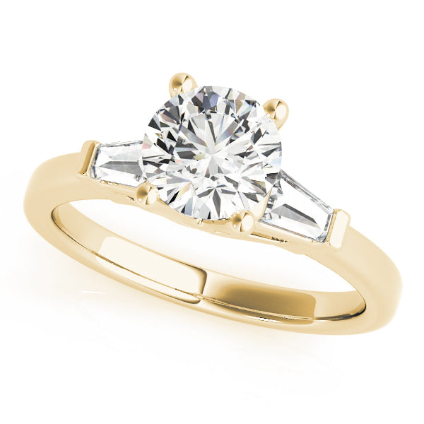 ENGAGEMENT RINGS FANCY SHAPE BAGUETTE REMOUNTS