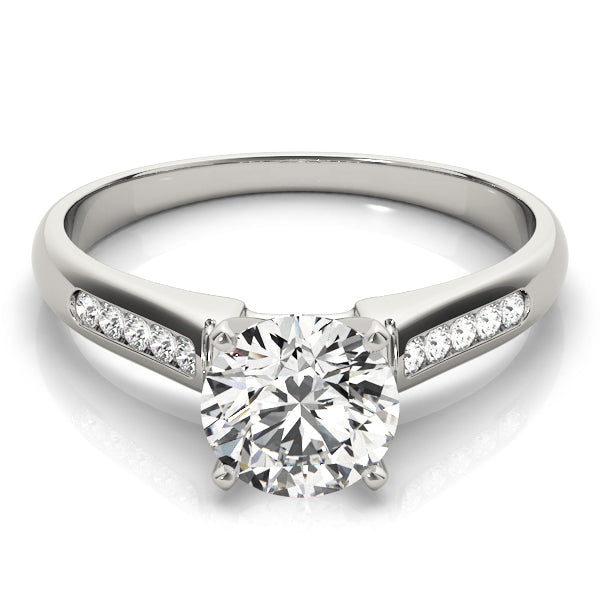 ENGAGEMENT RINGS SINGLE ROW CHANNEL SET