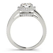 ENGAGEMENT RINGS HALO ROUND