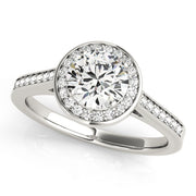 ENGAGEMENT RINGS HALO ROUND