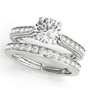 ENGAGEMENT RINGS SINGLE ROW PRONG SET