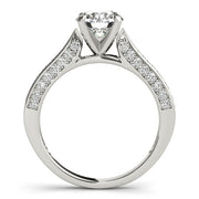 ENGAGEMENT RINGS SINGLE ROW PRONG SET