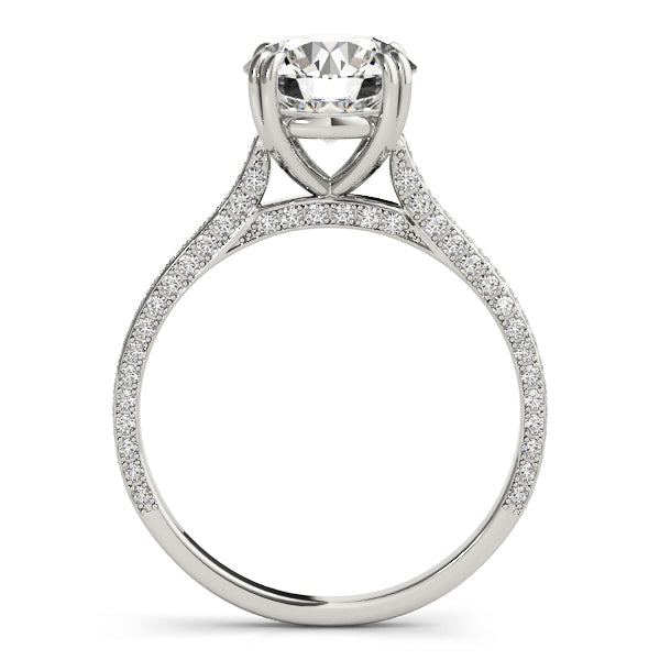 ENGAGEMENT RINGS SINGLE ROW PRONG SET