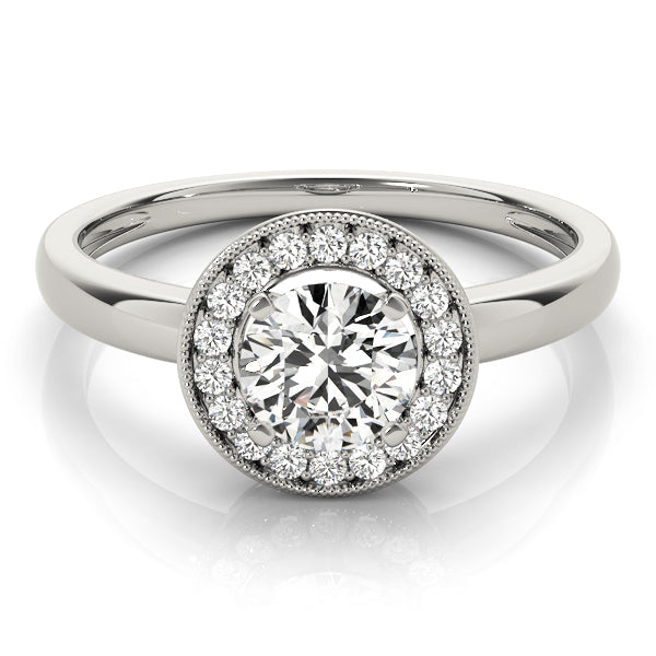 ENGAGEMENT RINGS HALO ROUND