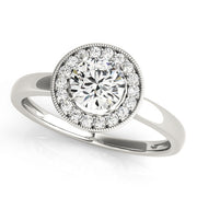 ENGAGEMENT RINGS HALO ROUND