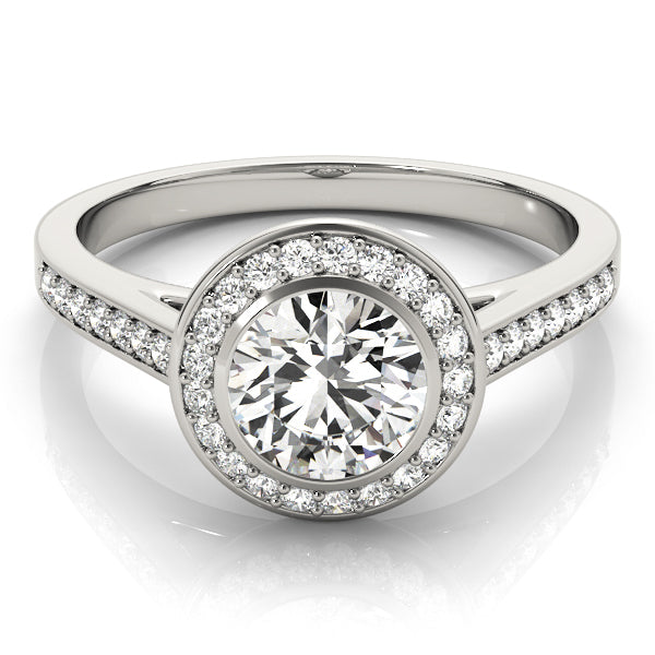 ENGAGEMENT RINGS HALO ROUND