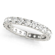 U SHAPE SHARED PRONG ETERNITY BAND