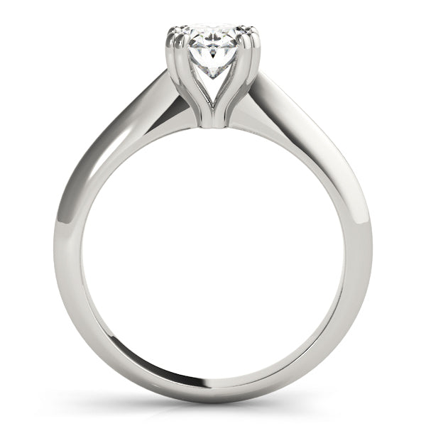 DOUBLE PRONG OV ENGAGEMENT RING